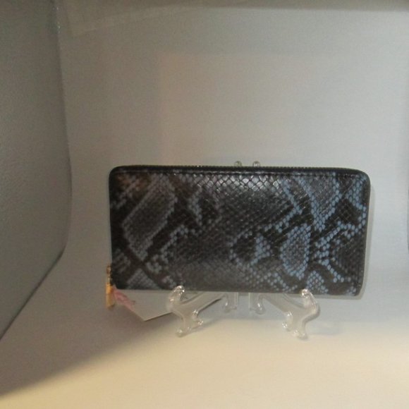 Wallet Navy Python Print - Picture 2 of 5